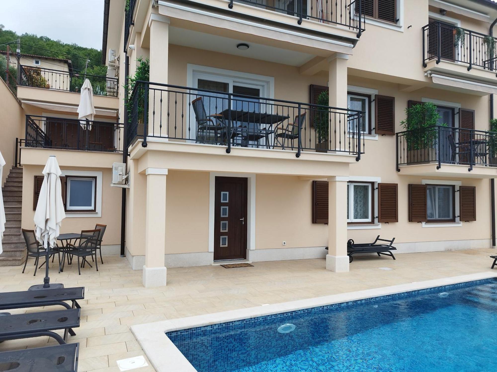 Apartments Villa Elma Mošćenička Draga Exteriör bild
